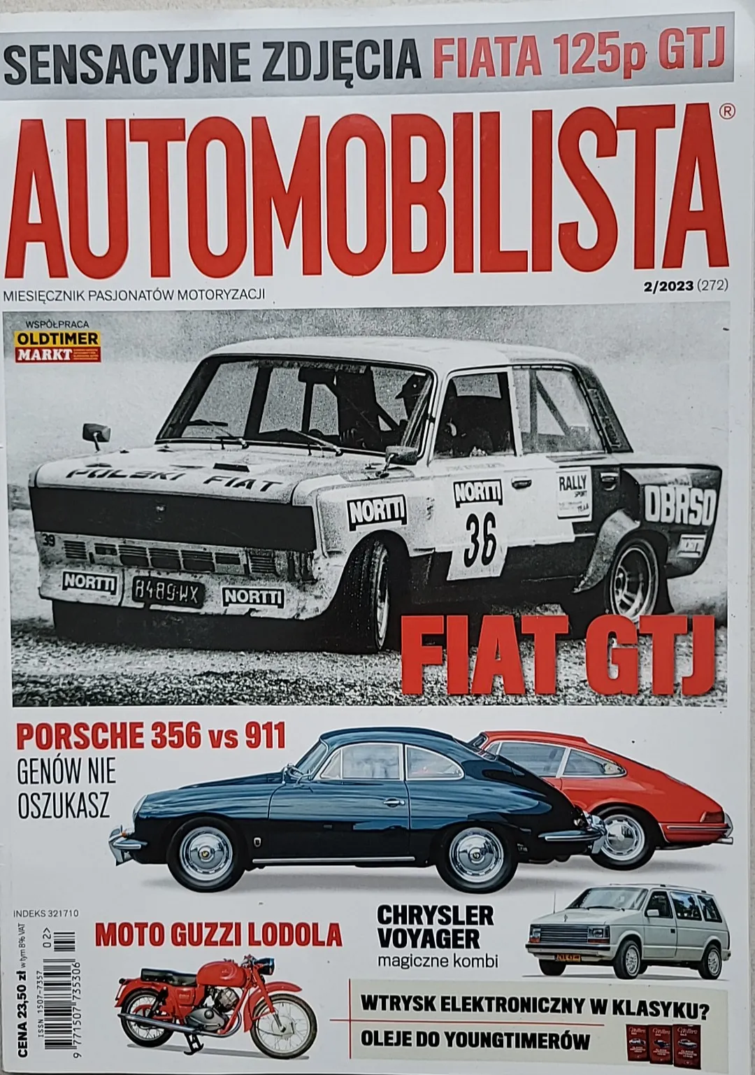 Okładka magazynu Automobilista, luty 2023