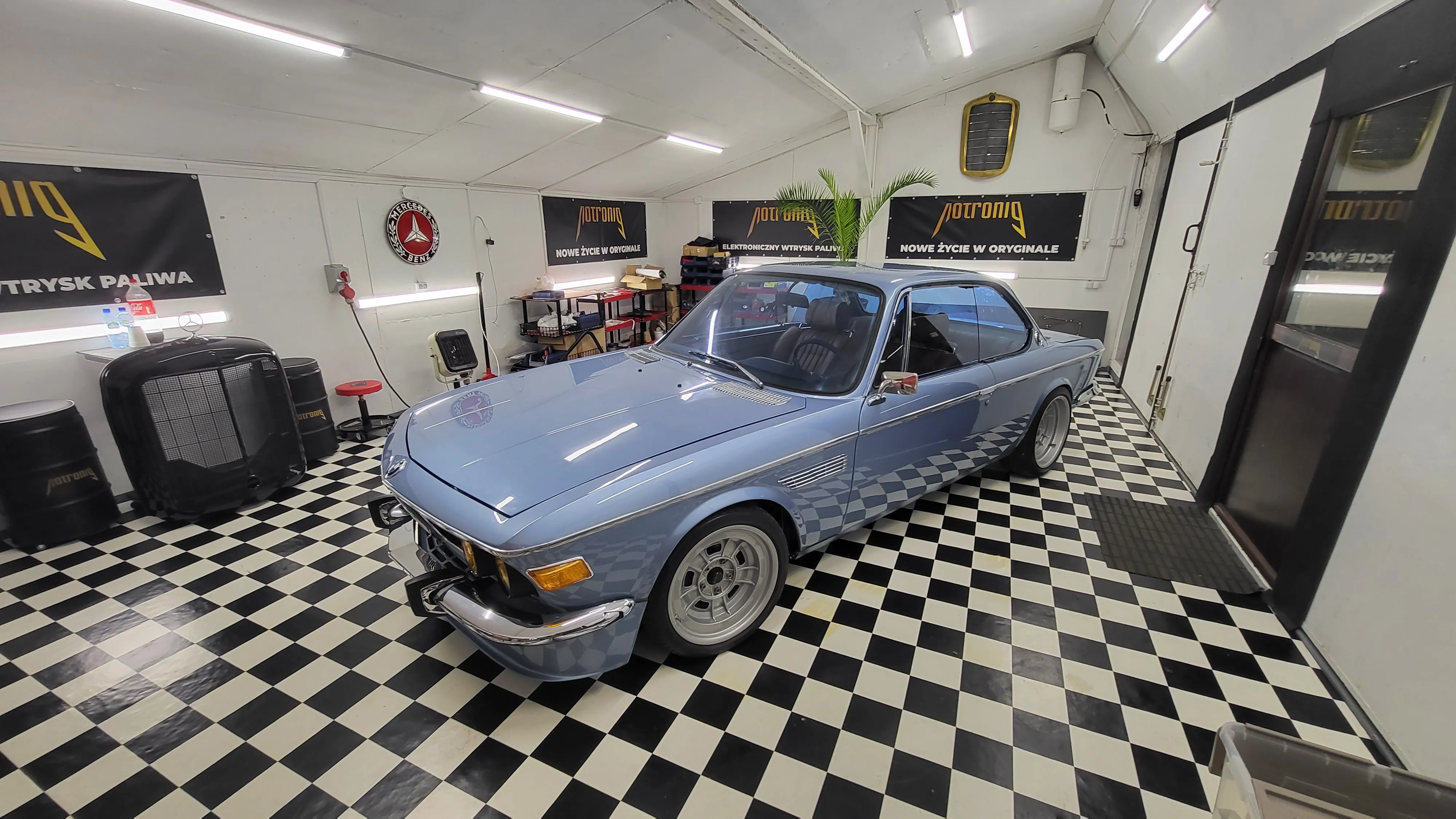 BMW E9 3.0 CS w warsztacie NotroniG